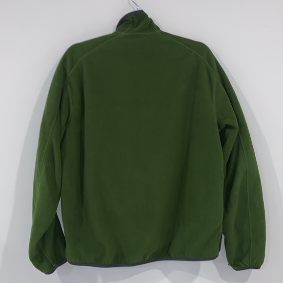 Timberland Grey and Green reversible full zip fleece jacket size Medium - Picture 10 of 16